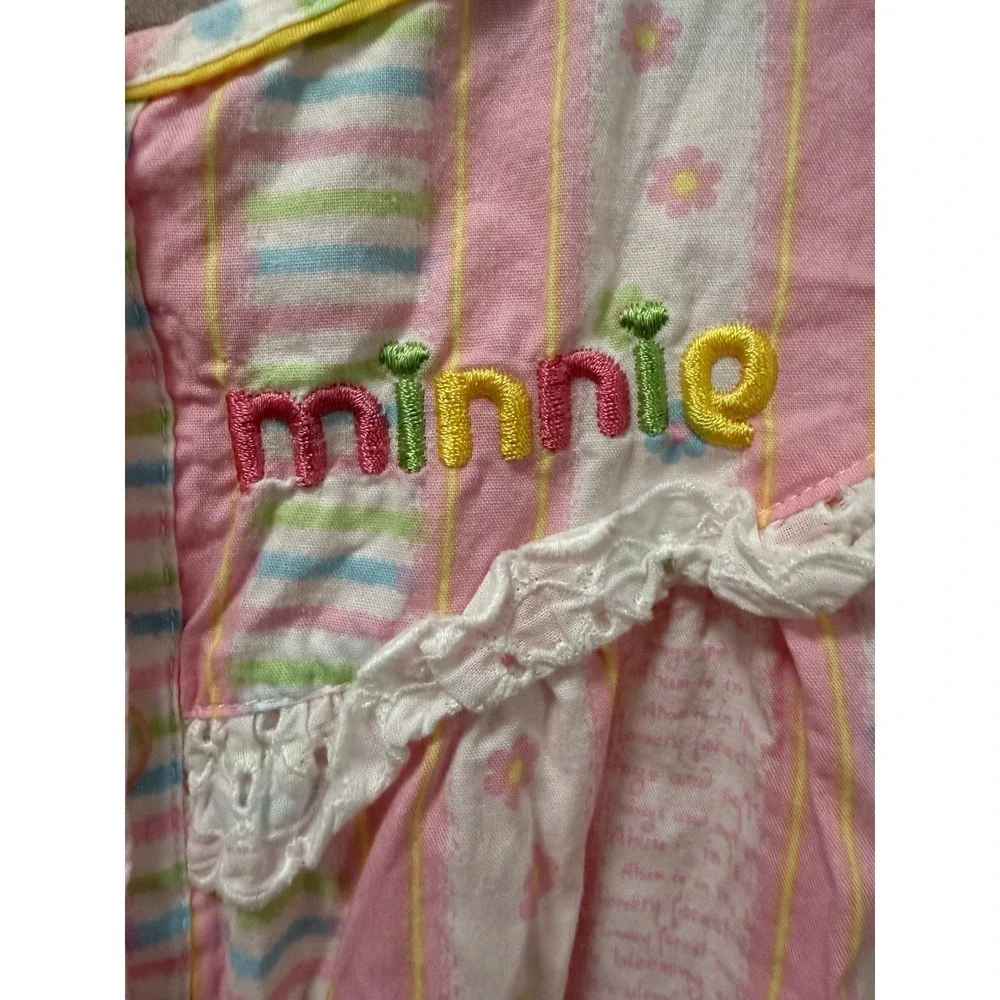 Disney‎ Minnie Nightgown Pink Stripes - Picture 5 of 12